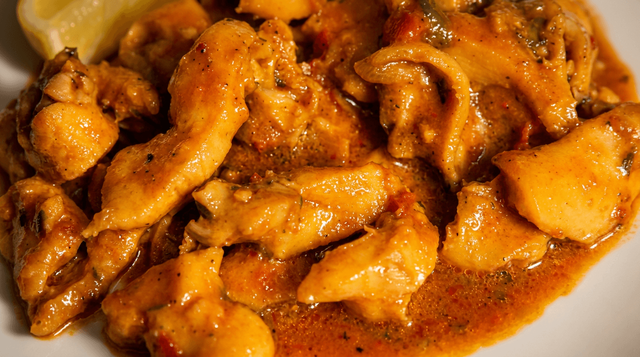 Stewed Conch.