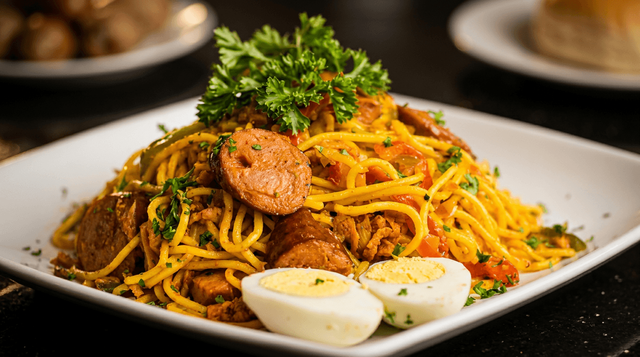 Haitian Spaghetti.